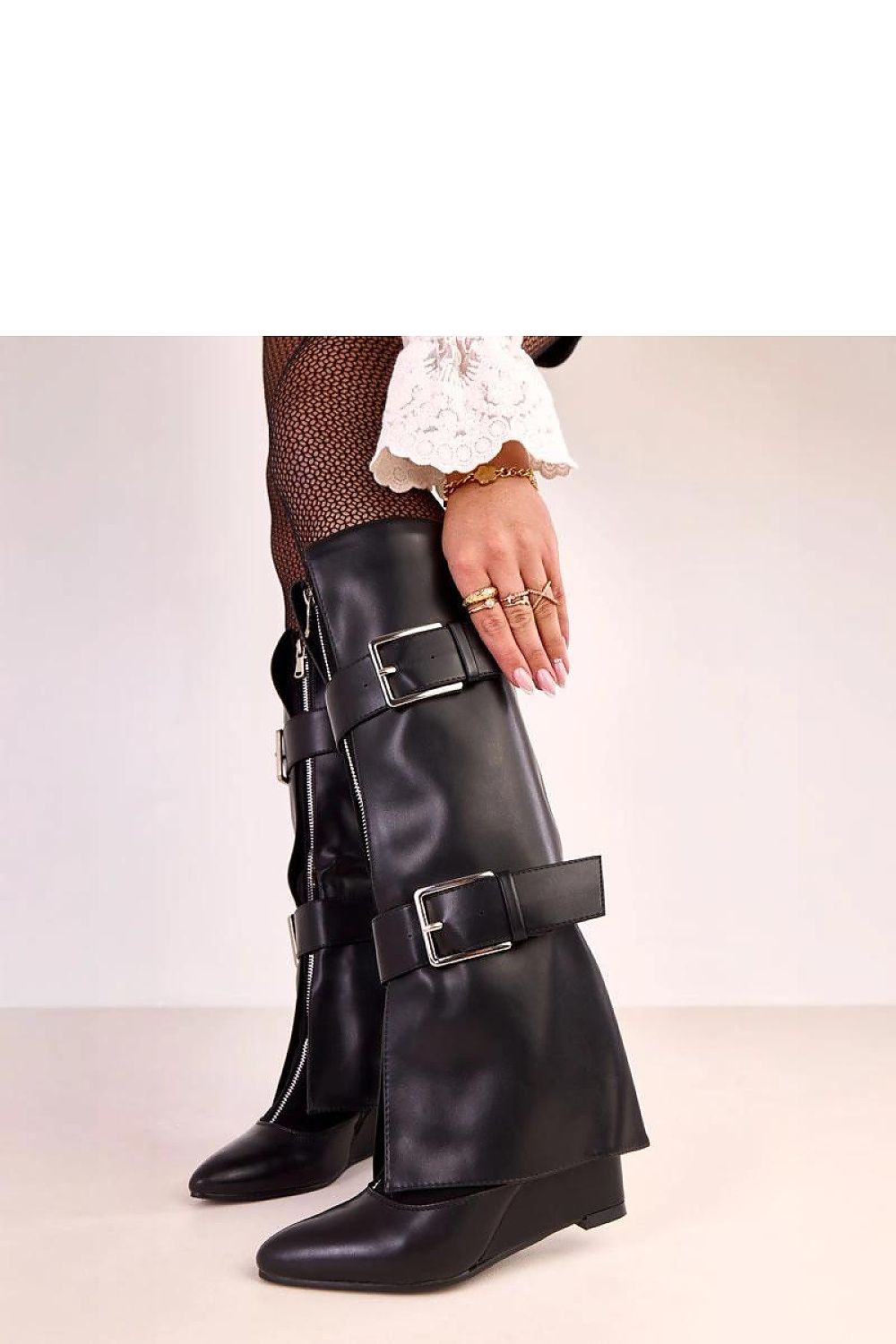  Stivali a zeppa model 220243 Solea 